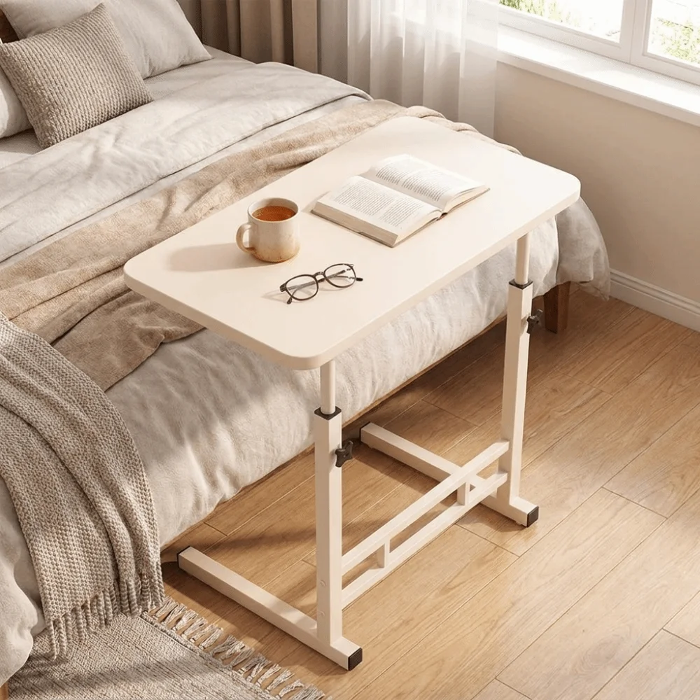 Simple Adjustable Lifting Table Sturdy Space-Saving Side Table Multi-Functional Portable Computer Laptop Desk Bedroom