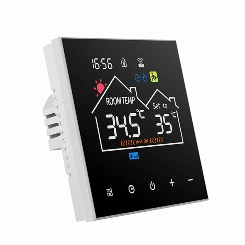 Y6GD Intelligent Termostato Controlador temperatura Termostato programável semanal 16A