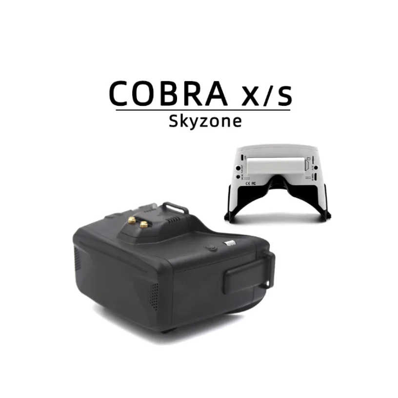 Skyzone COBRA X 5.8G Head-mounted Video Glasses FPV Perspective Traversing Fixed Wing  Model