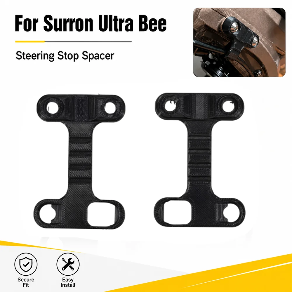 For Surron Ultra Bee 1 Set Steering Stop Spacer Flexible Electric Dirt Bikes Motorcycles Accessories Motorbikes Off‑Road E-Bikes