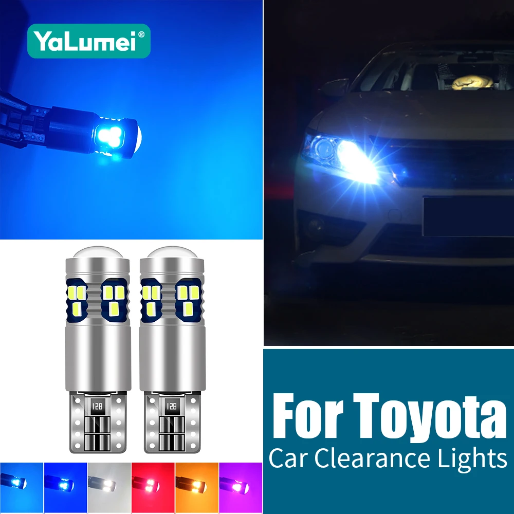 Car LED Clearance Lights Accessories For Toyota CHR RAV4 XA50 Corolla E210 Camry XV70 Yaris Cross 2020 2021 2022 2023 2024 2025