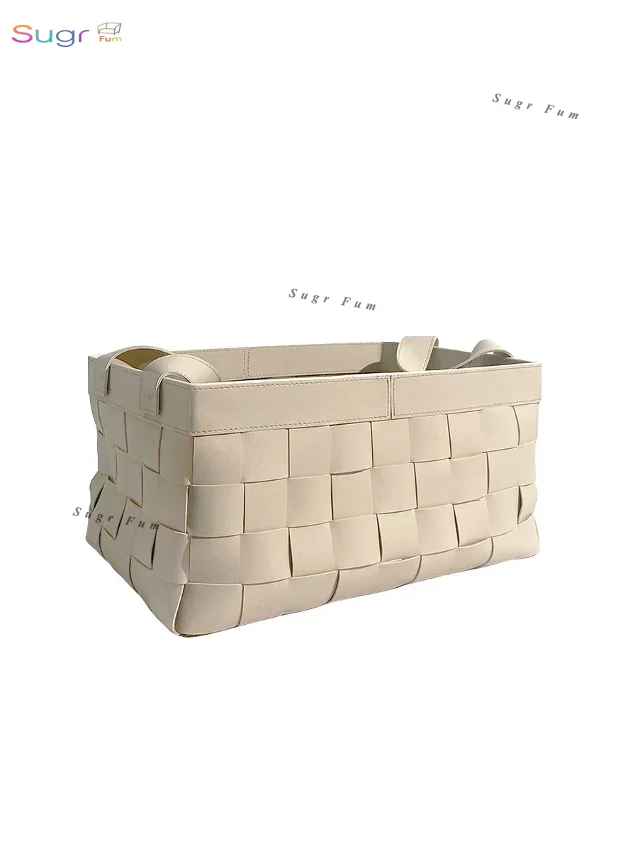 

LamomeDeco woven storage basket Internet celebrity dirty laundry basket Home, dirty clothes storage basket Wardrobe storage bask