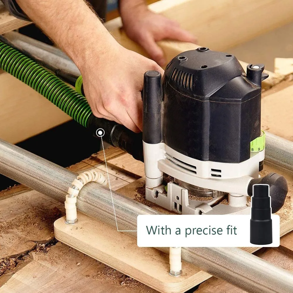 Aksesori Vakum Adaptor Alat Listrik Penyedot Debu Universal 8 Buah Selang Peredam Adaptor Selang Vakum untuk