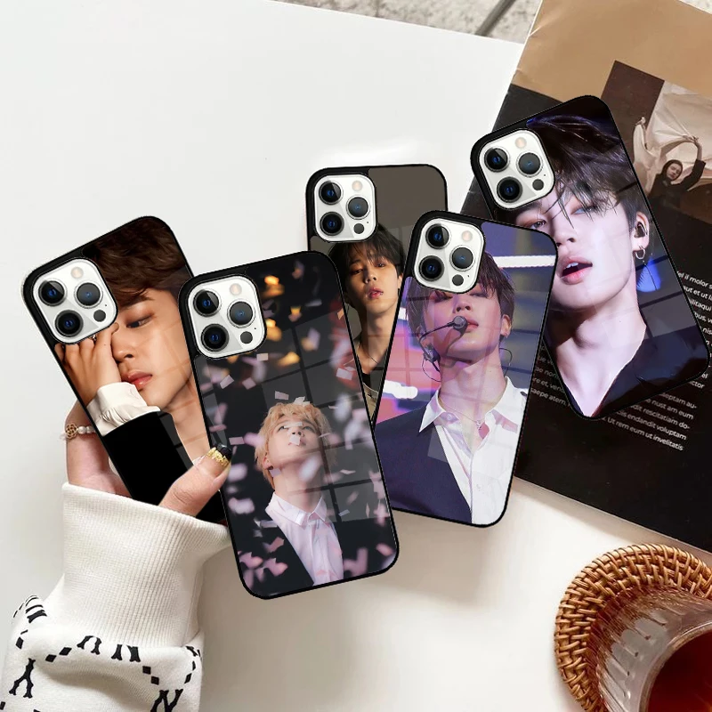 Park J-Jimin Kpop Phone Case Strong Magnetic for iPhone 15 16 14 13 Pro Max 11 12 Mini Magsafe Wireless Charging Cover