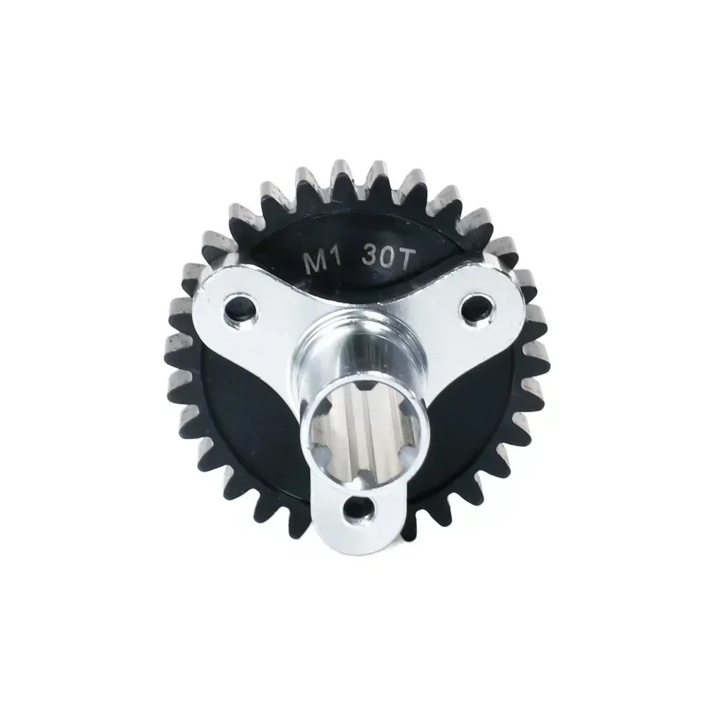 30T M1 45# Steel Spur Gear with Slipper Clutch For ARRMA Typhon 3s BL 4x4 1/10 RC Car Upgrades Parts
