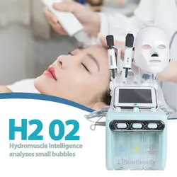 hydra aqua peel facial machine Skin Rejuvenation H2O2 Small Bubble oxygen jet microdermabrasion machine oxygen facial machine