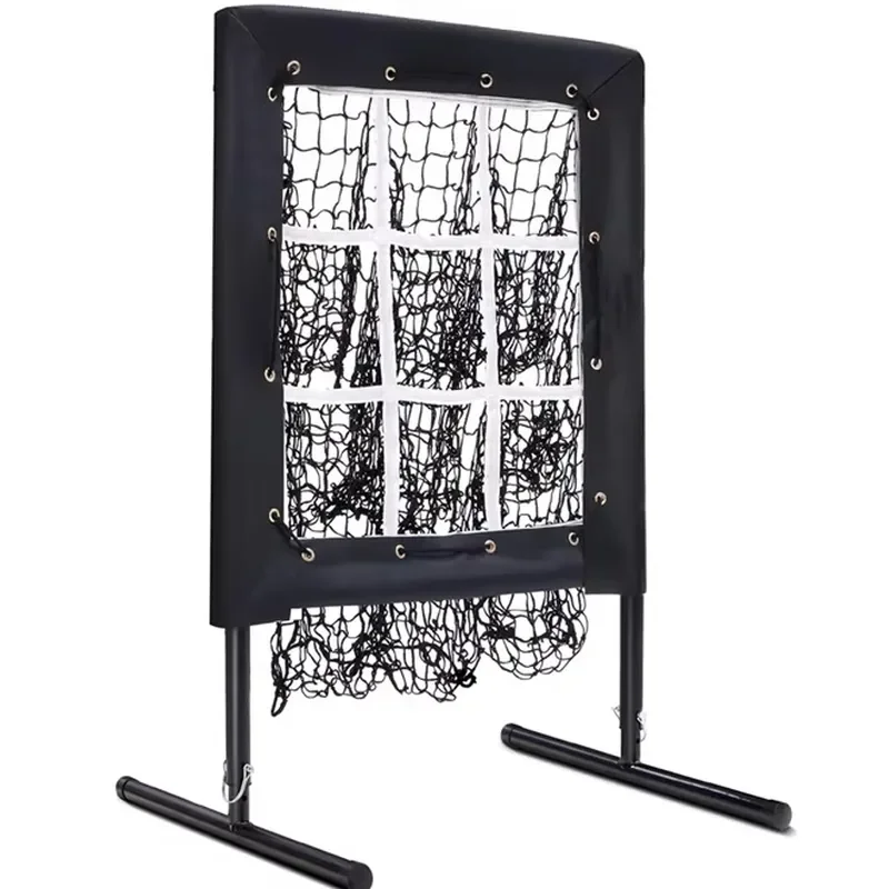 Baseball Training Net-Multi-Station Practice System Non-Knotted Net for Batting Pitching Fielding Drills