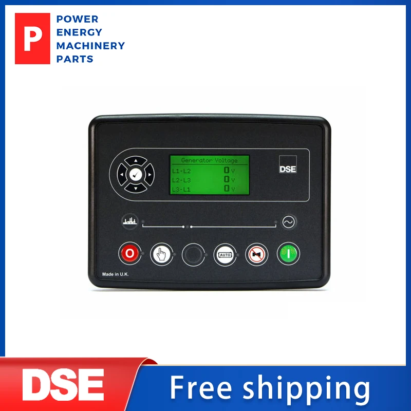 

Original Deepsea DSE6110 MKIII Auto Stop Generator Controller Panel Module gasoline generator board Diesel Genset Spare Parts