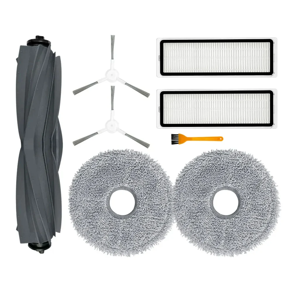 AB13-For Dreame L10 Prime / L10S Pro Robot Vacuum Cleaner Roller Side Brush Hepa Filter Mop Cloths Rag Spare Parts Accessories