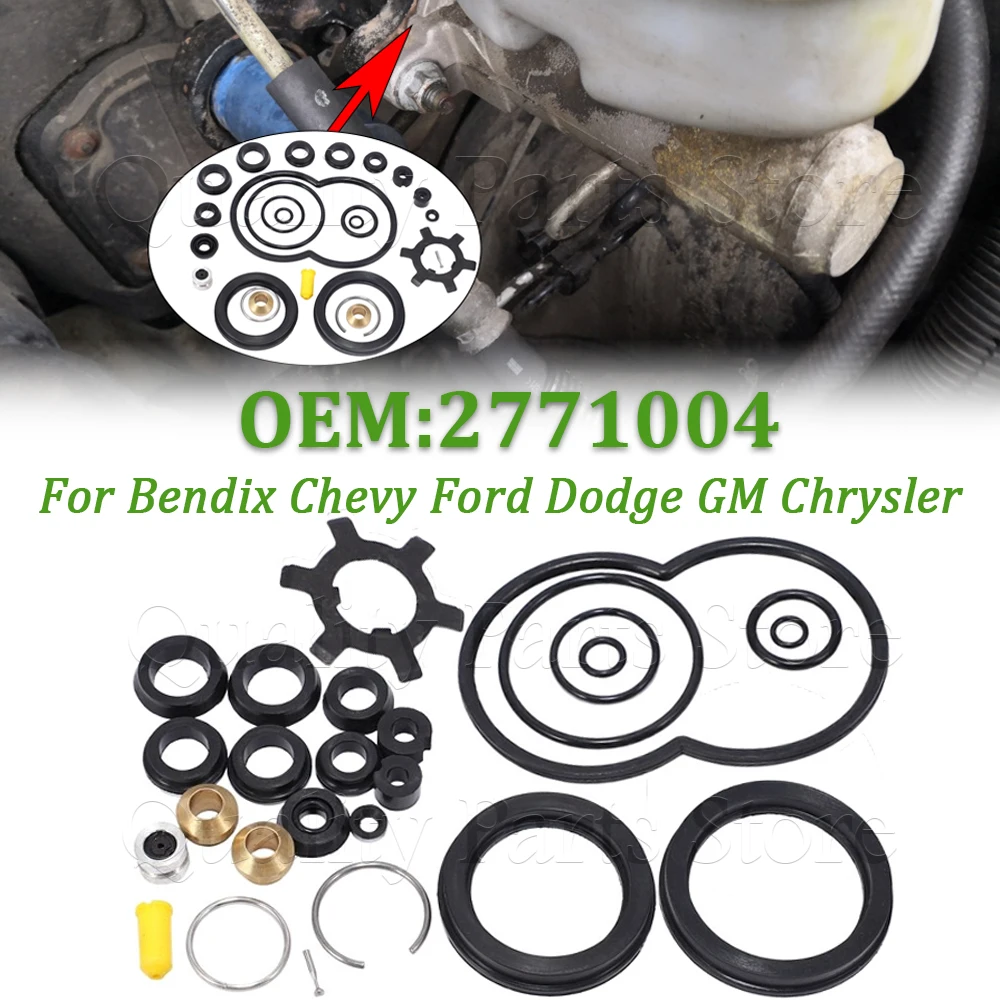 

2771004 для Bendix Chevy Ford Dodge GM Chrysler, комплект для ремонта блока гидроприста, полный комплект уплотнений, новый