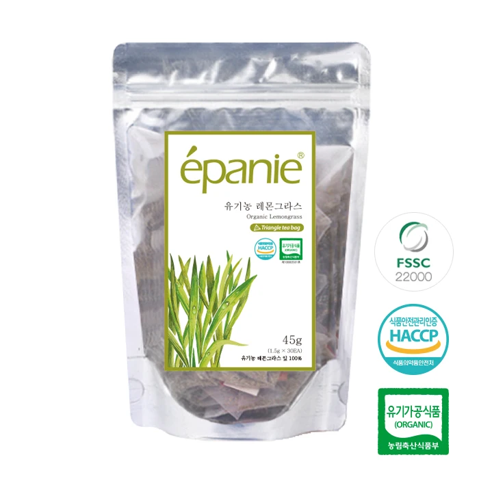 Esuci Organic Herb Lemon Gras Tea 30 Tea Bag 1.5g Triangular Tea Bag