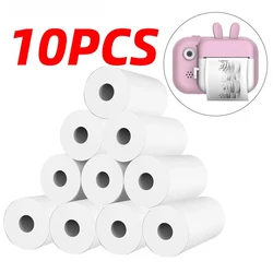 10 Rolls 57mm Children's Camera Paper Refill Print Paper Film Coreless Thermal Print For Portable Cash Registers Mobile Printer