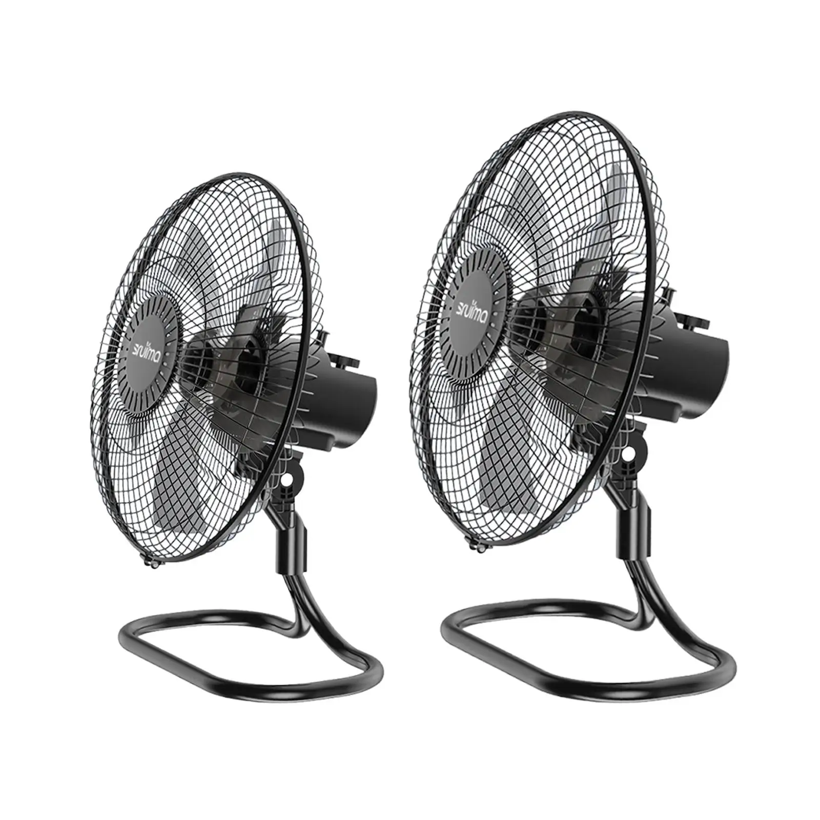 Floor Fan Strong Cool Wind Premium Quiet High Performance 3 Speed Small Mini Desk Fan for Desk Bedroom Tabletop Dorm Office