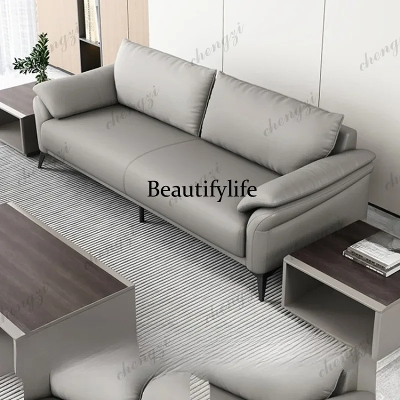Z138 Office business sofa coffee table simple modern office boss reception office furniture
