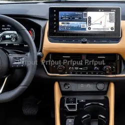Tempered glass screen protector film For Nissan X-Trail 2023 12.3 inch Car infotainment radio GPS Navigation Interior