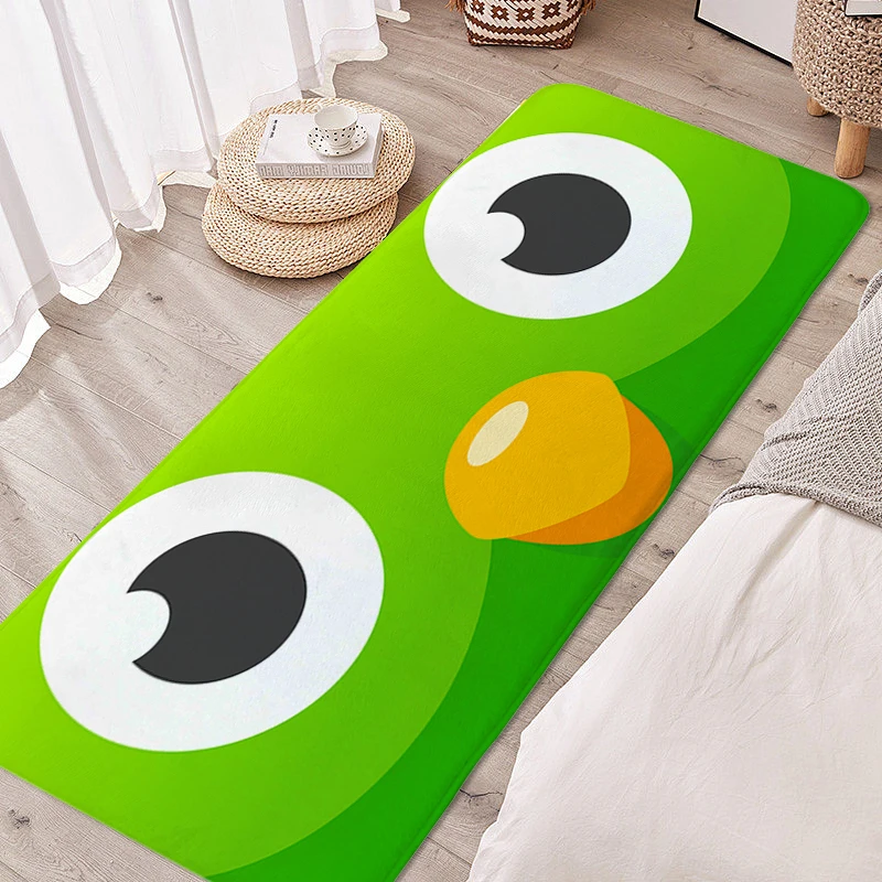 

Doormat Entrance Door Duolingos Cute Bathroom Foot Mat Washable Non-slip Kitchen Living Room Rug Children's Bedroom Carpet