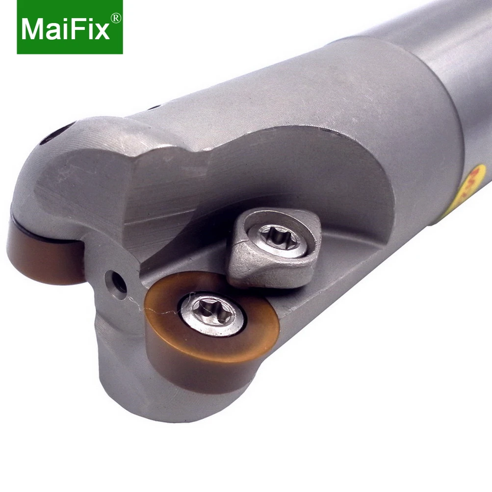 Maifix EMR Arbor RPMW Carbide Insert CNC Machine Cutting Clamped Alloy End Mill Shank Round Nose Milling Cutter