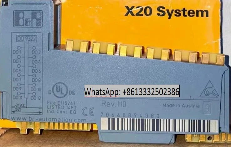 1PCS X20DI9371 12 channel 24VDC digital input module