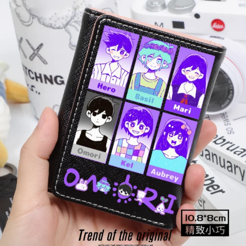 

Модный кошелек Omori из искусственной кожи, держатель для карт, сумка для денег, подарок для косплея B2383