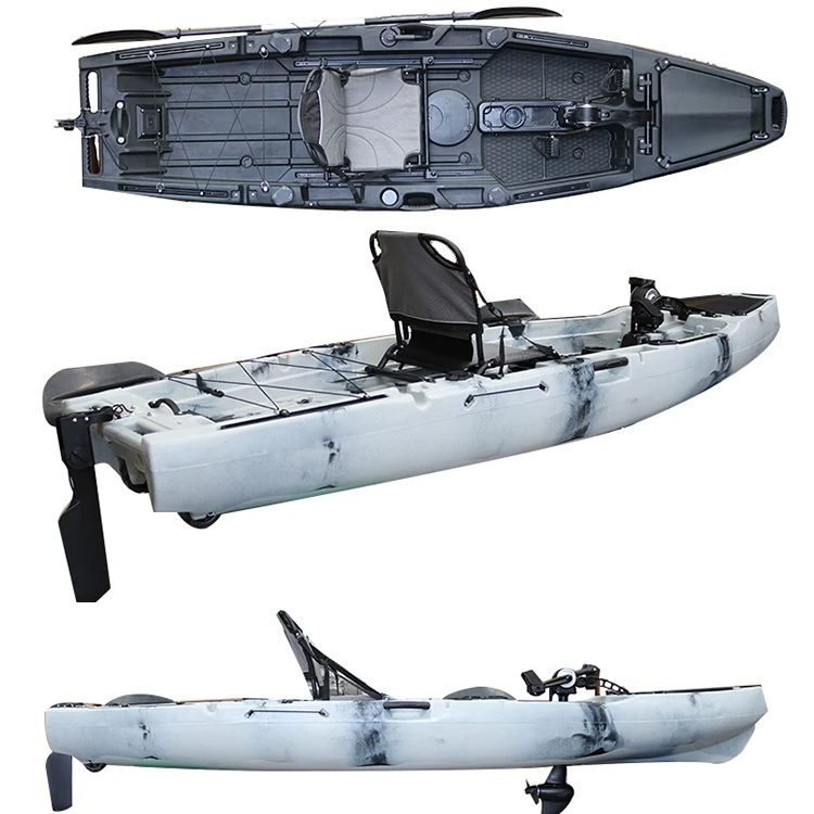 

Maximum Discount Sit on Top Foot Pedal Fishing Single Seat Angler Kayak