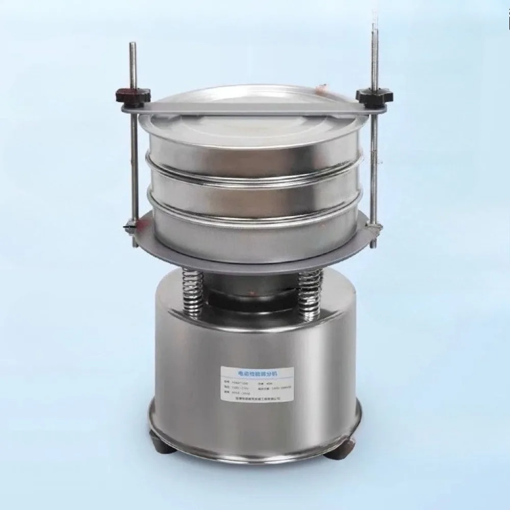 Electric Vibratory Sieve Shaker Standard Test Sieve Particle Machine Lab Particle Size Analyzer for Screening Testing Equipment