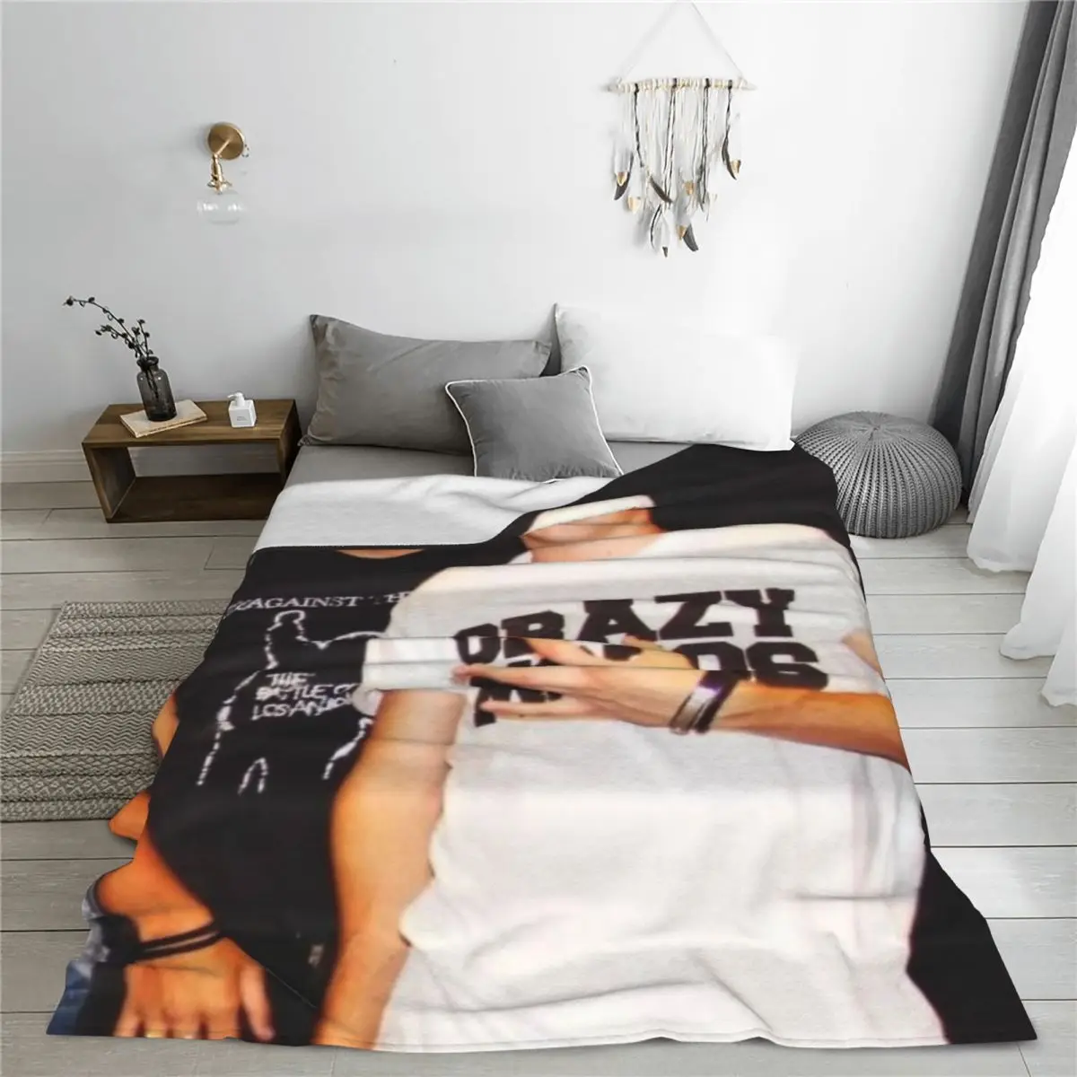Narry Frat Boy Era Harry And Niall Horan Blanket Coral Fleece Plush Summer Ultra-Soft Throw Blankets for Bed Couch Quilt