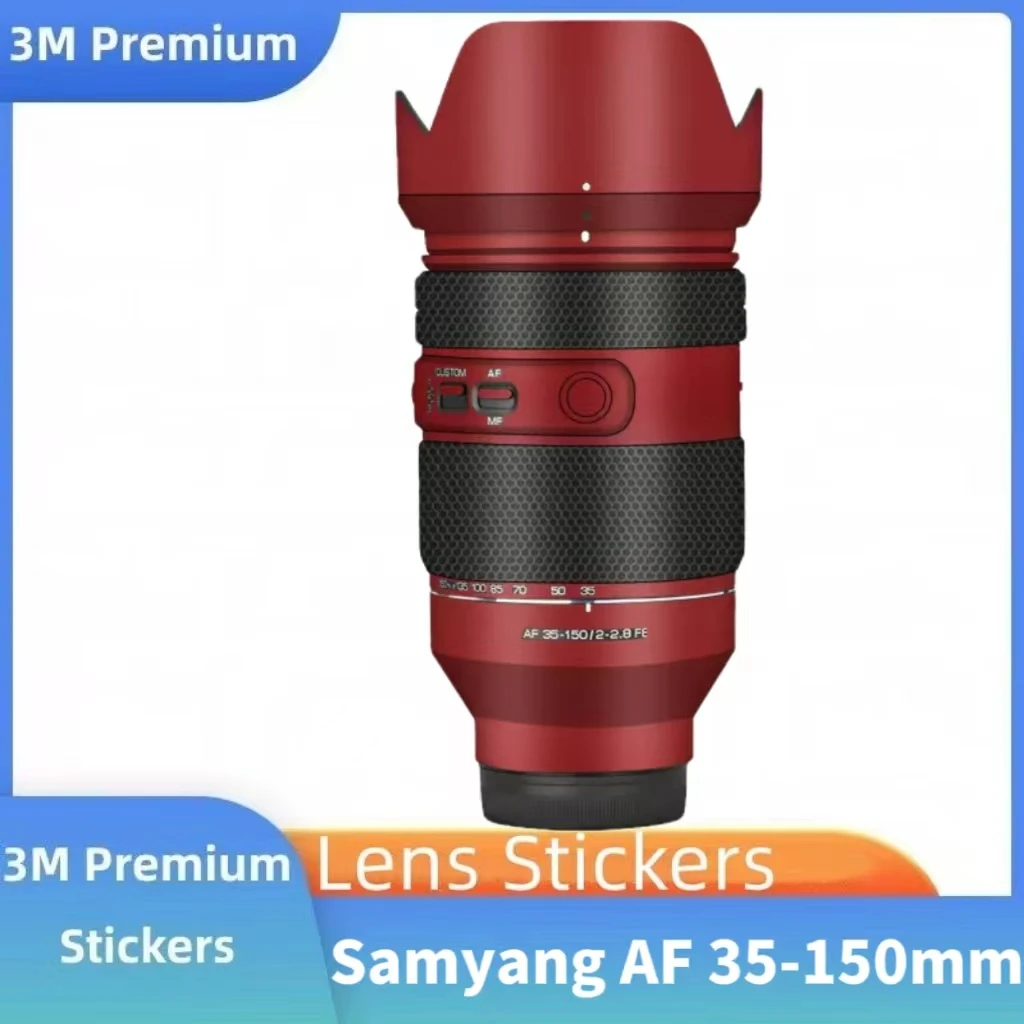 For Samyang AF 35-150mm F2-2.8 FE Decal Skin Vinyl Wrap Film Camera Lens Body Sticker Protector Coat 35-150 2-2.8 AF35-150