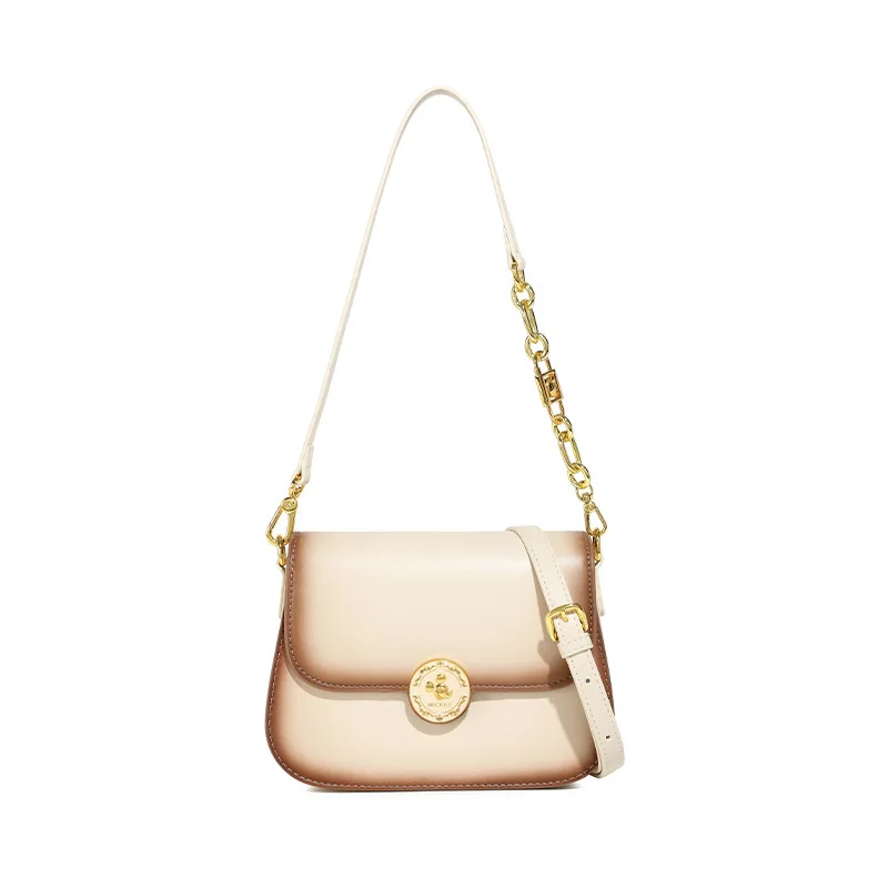 

Disney Crossbody Shoulder Bag for Women Luxury Mickey Mouse Color Chain Unique Commute Urban Simple Design