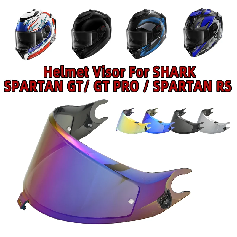 Helmet Visor Lens for SHARK SPARTAN GT/ GT PRO / SPARTAN RS Motorcycle Helmets Shield Glass Viewfinder Screen Mica Accessories