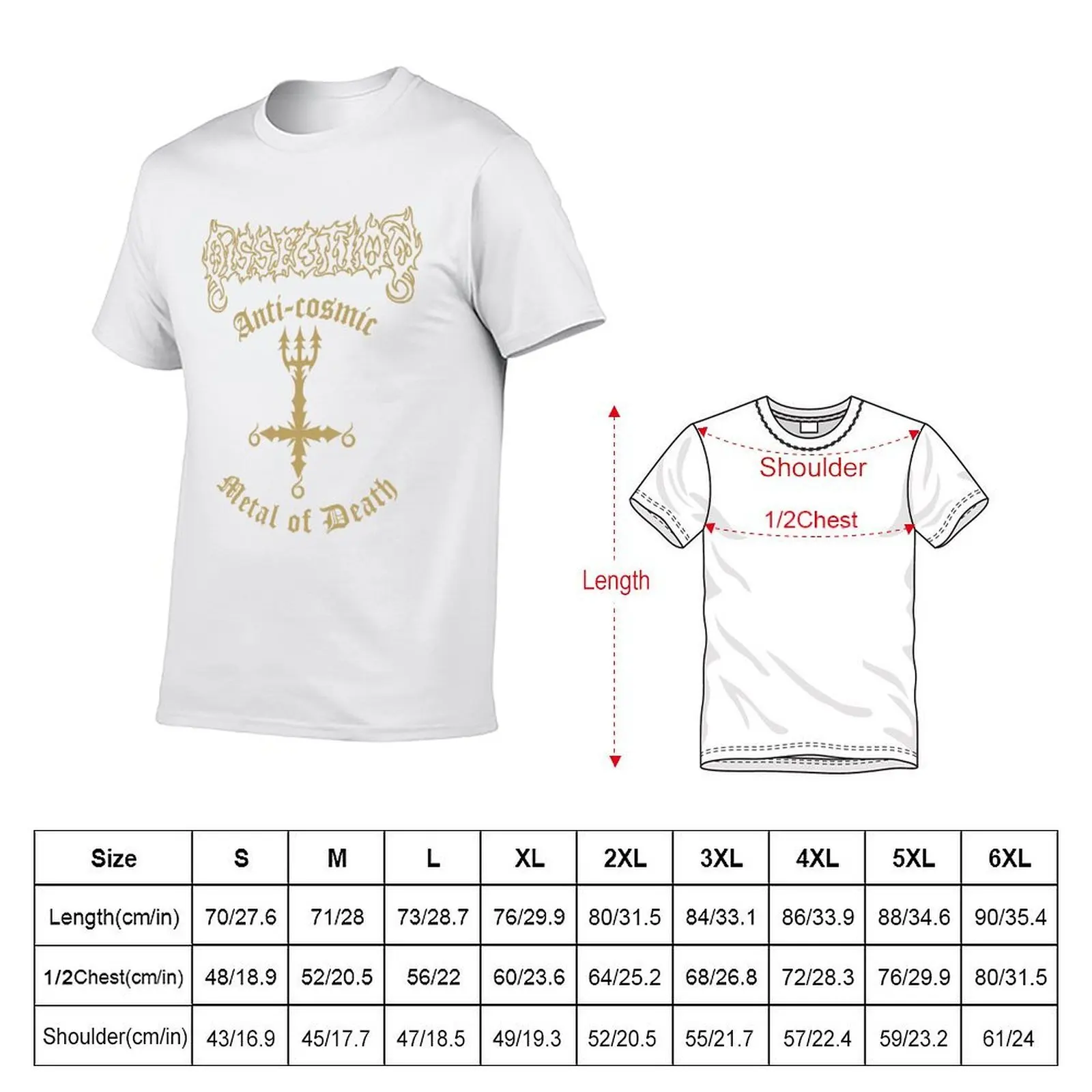 DISSECTION BAND T-Shirt cotton t shirt man t shirts for man graphic vintage T-Shirt