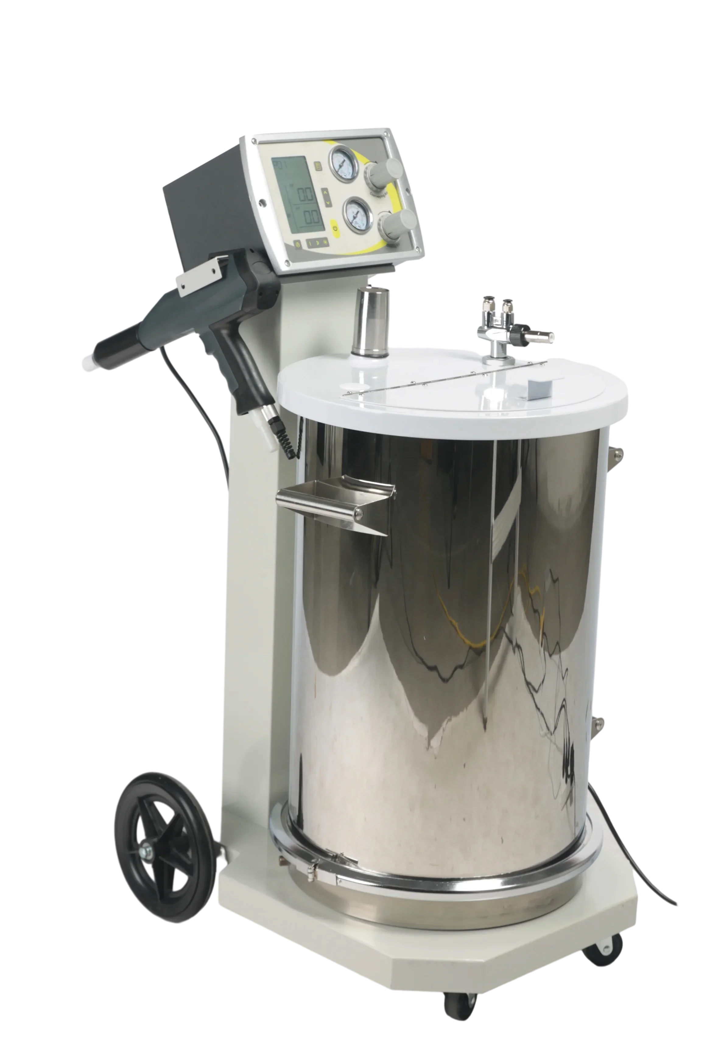 Newly ed- FD Portle Manual ligent Hopper Metal Powder Paint Coating hine with Spray