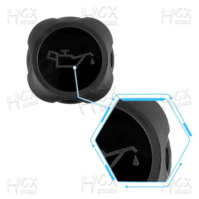 Engine Oil Filler Cap Cover 11127560482 High Quality Direct Replacement For BMW E90 E60 E87 X1 X3 X5 E70 X6 F02 F10 318i