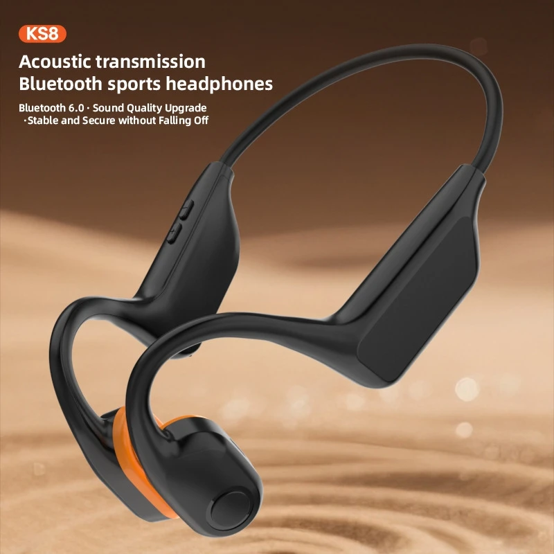 Lenovo Bone Conduction Bluetooth Noise Reduction Waterproof Earphones Open Type Ultra Long Endurance
