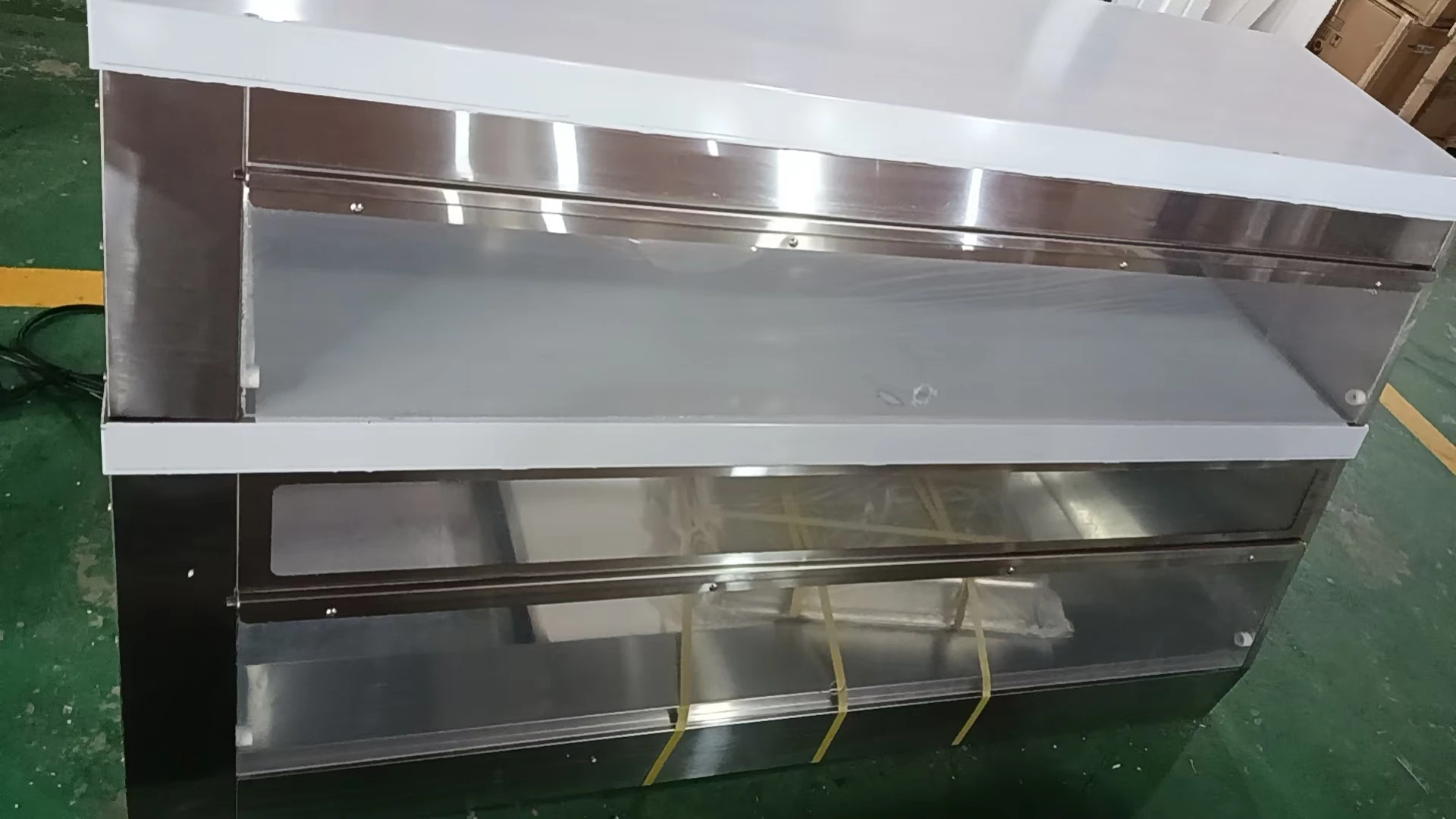 Food Warmer Display - Ticari 2 Katlı Elektrikli Tezgah Üstü