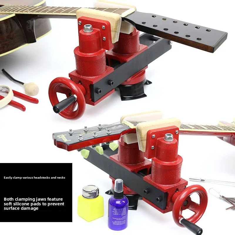 Musical Instrument Making Repair Bench Folk Bakelite Guitar 360 Degree Rotatable Bench Making Tools Woodworking Guitar