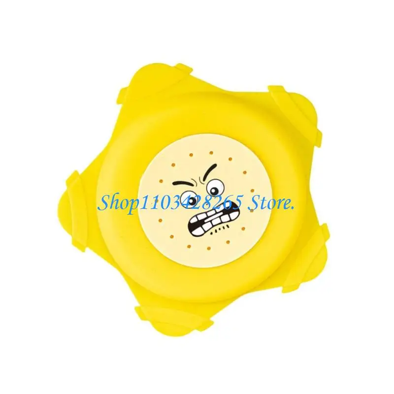 Duurzaam Silicone Splash Flying Disc Squeeze Throwing Water Feature voor kinderen spelen Heldere niet-vervagende kleuren G2TE