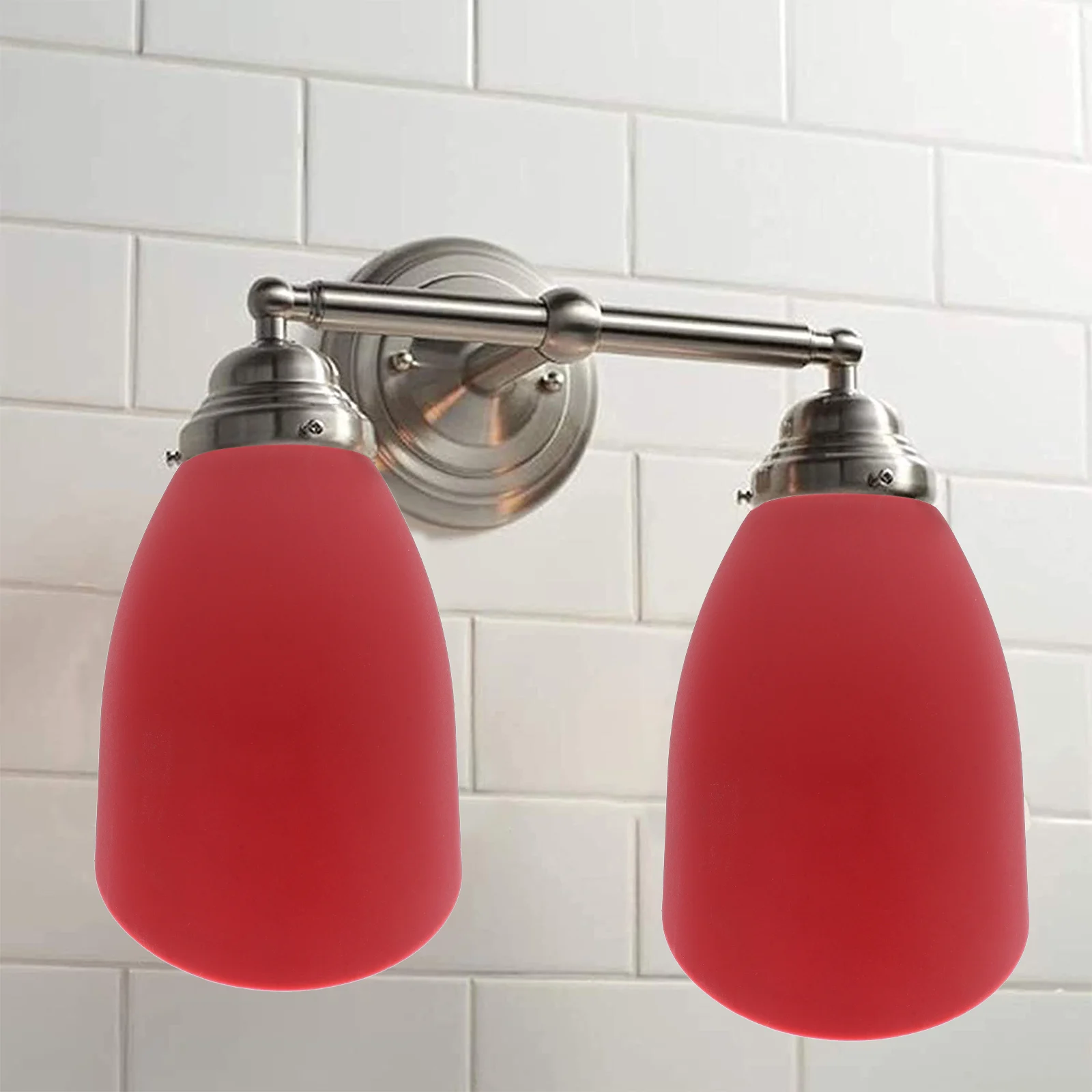 

Horseshoe Lampshade Plastic Inclined Light Cover Bedside Table Pendant Lamp Shades Decorative Modern Multi Head