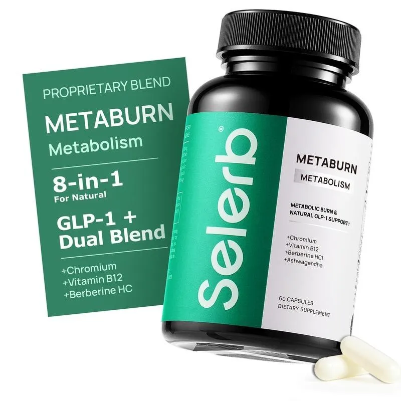 

Metabolism and Fat Burning Supplement - Appetite Suppressant, Improves Digestion, Supports Weight Management