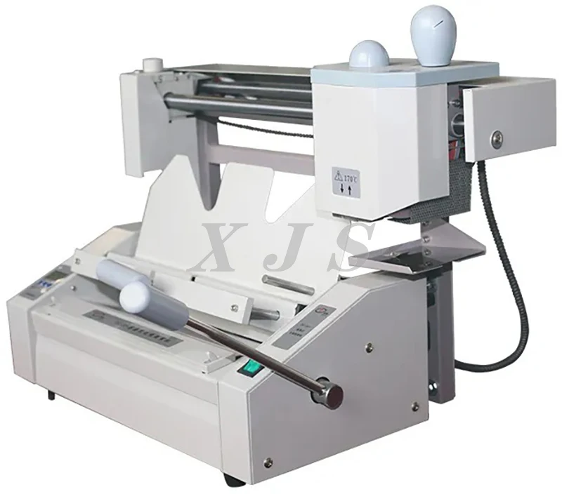 Manual Desktop Automatic Hot Melt Glue Hardcover Book Binding Machine For Office