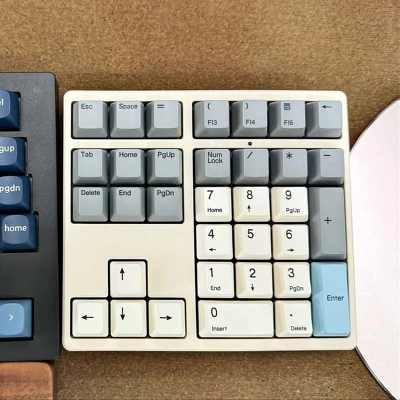 Magic-Force Mf34 لوحة المفاتيح الرقمية الميكانيكية 2.4G Wireles Hot-Swap Switc دفتر خارجي المالية المحاسبة أمين الصندوق لوحة المفاتيح