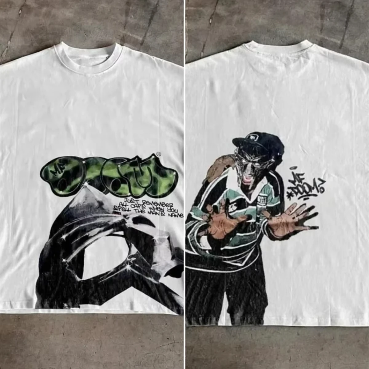 2026 new The coolest villain pattern casual street basketball T-shirt. Overseas extra-large size T-shirt. Patterned T-shirt.