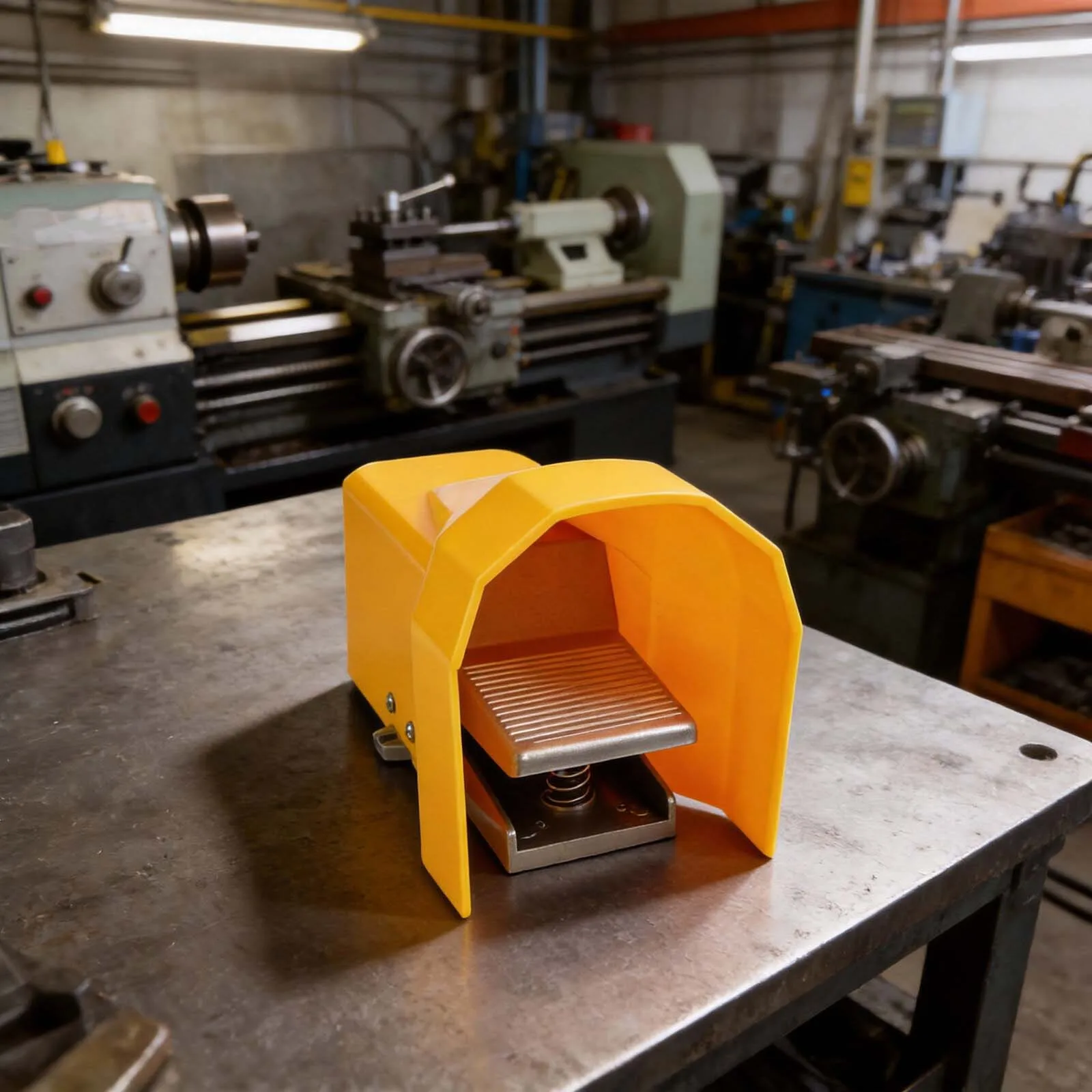 

Алюминиевый ножной клапан, пневматический ножной клапан для управления оборудованием, эффективная работа, алюминиевый ножной педальный клапан