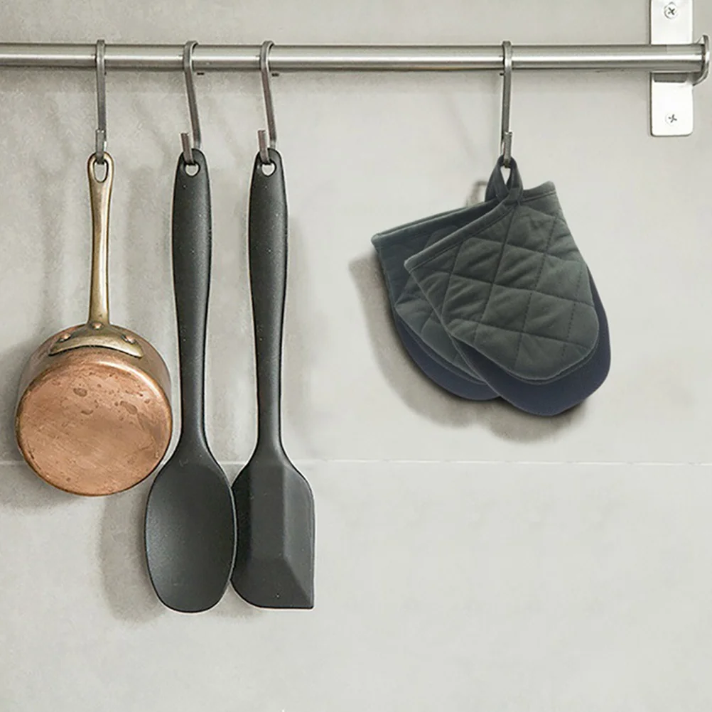 

1 Pair Oven Gloves Heat Insulation Microwave Resistant Cooking Baking Grilling Protection Kitchen Glove For Barbecue Oven Use