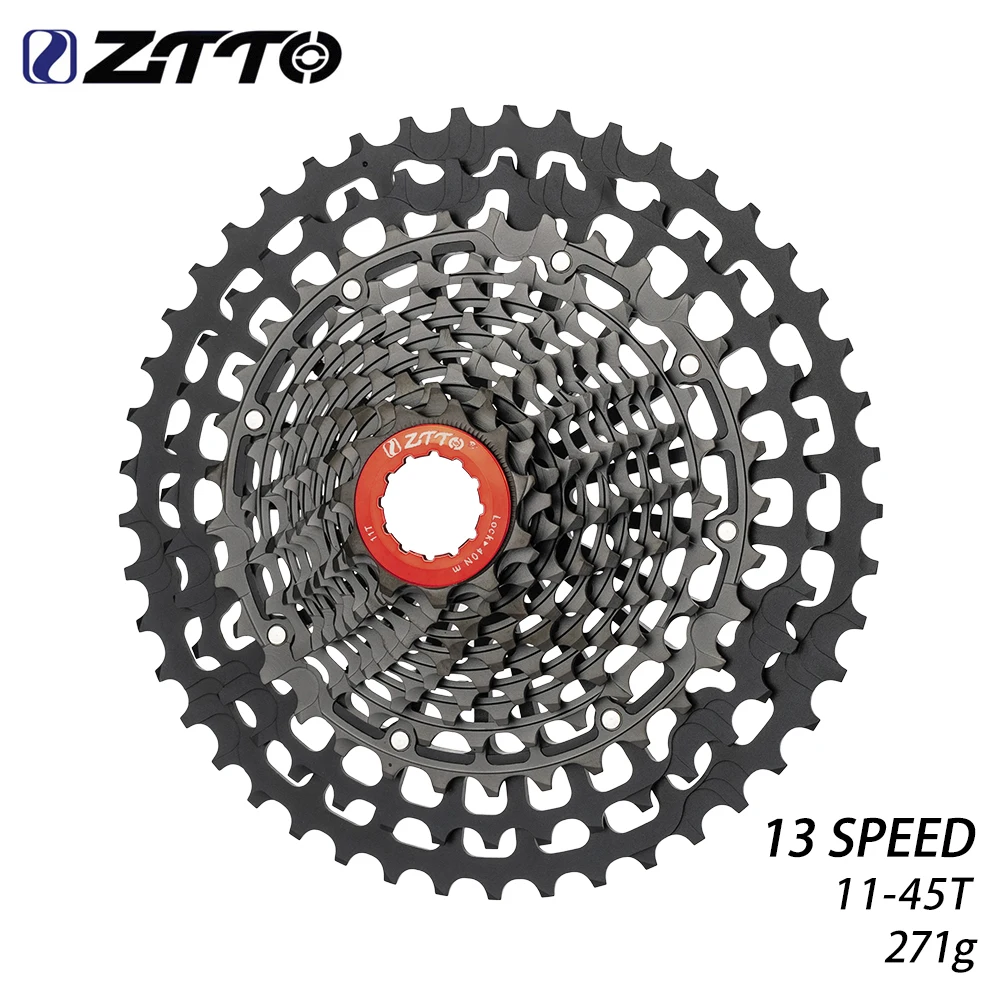 

Кассета ZTTO SLR Ultralight 13 скоростей для гравийных велосипедов, CNC, для шоссейных велосипедов, под втулки HG, 13-скоростная, 11-45T, втулка-трещотка, 13S, велосипедная звездочка