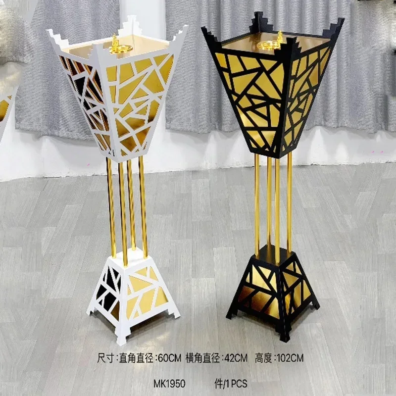 

#V High grade gold metal incense burner Hotel lobby decorative incense burner large size and many models incense burner