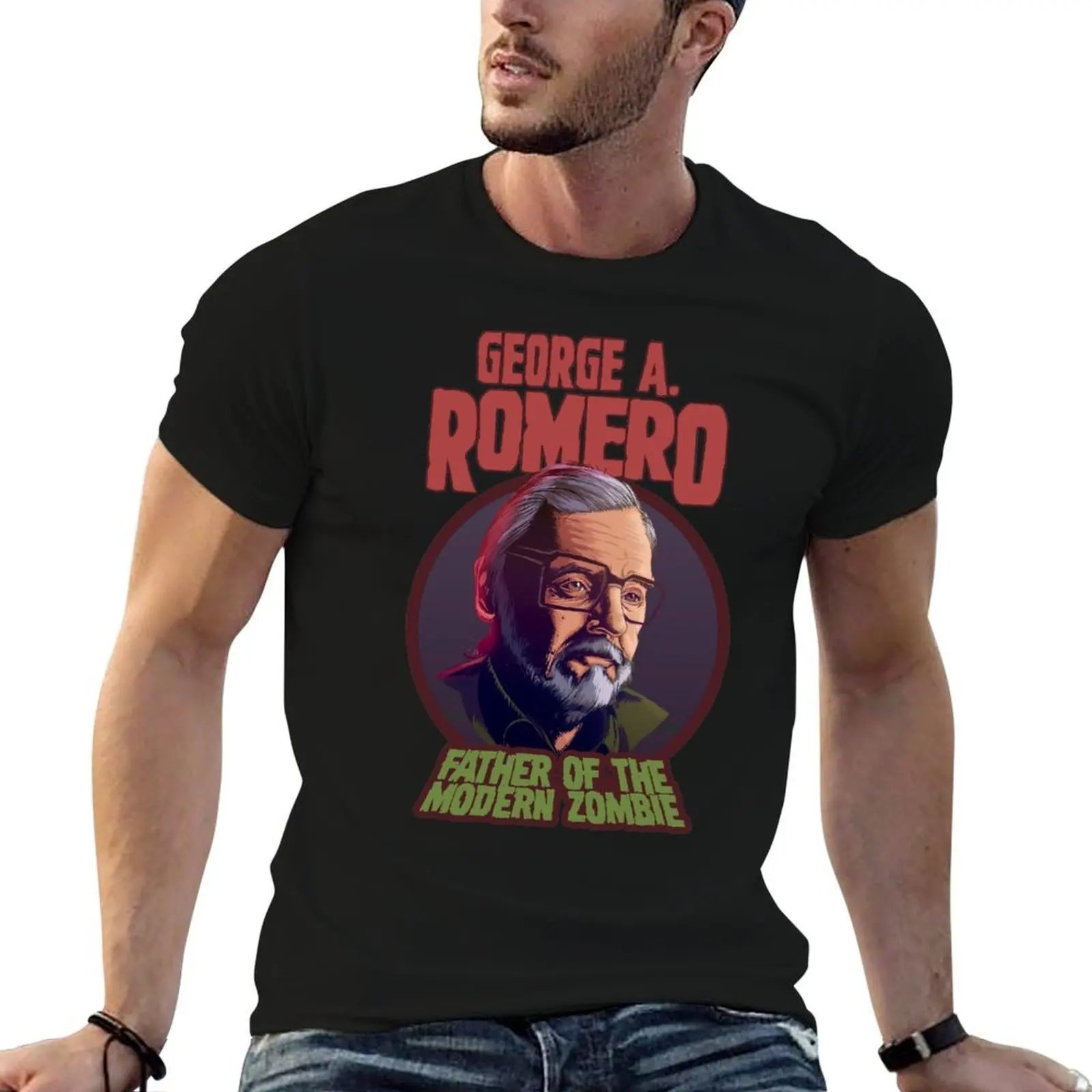 

George A. Romero T-Shirt t shirt personalised man t shirt luxury t shirts for man graphic funny T-shirt