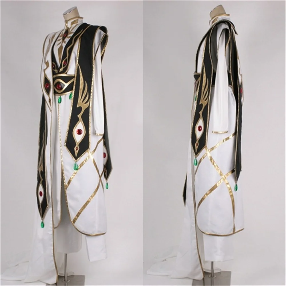 Code Geass Cosplay Lelouch Lamperouge Cosplay Costume Halloween Christmas Carnival Party Role Play Suit