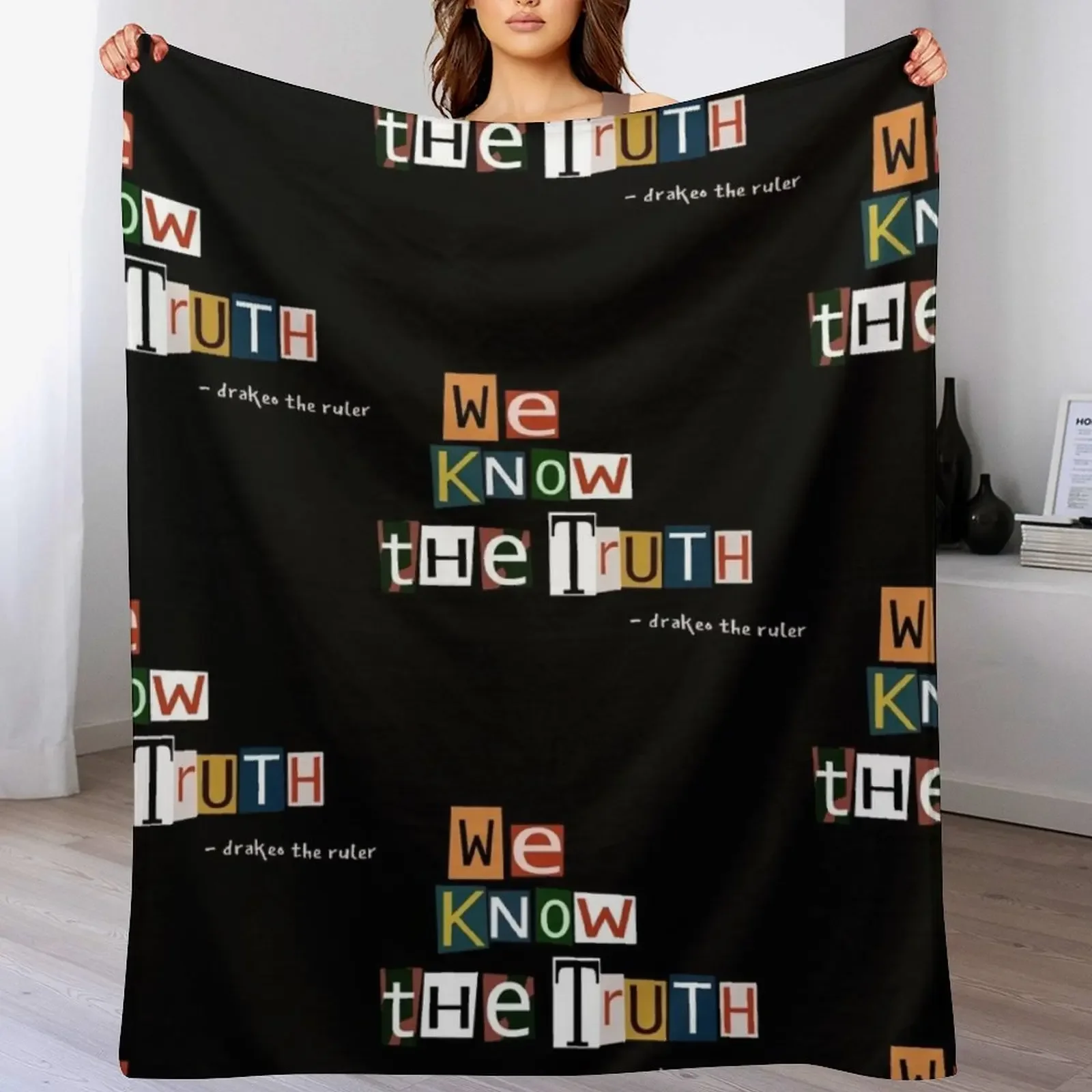 

drakeo the ruler rapper Throw Blanket Soft Warm Blanket Gift for Men Women Adults