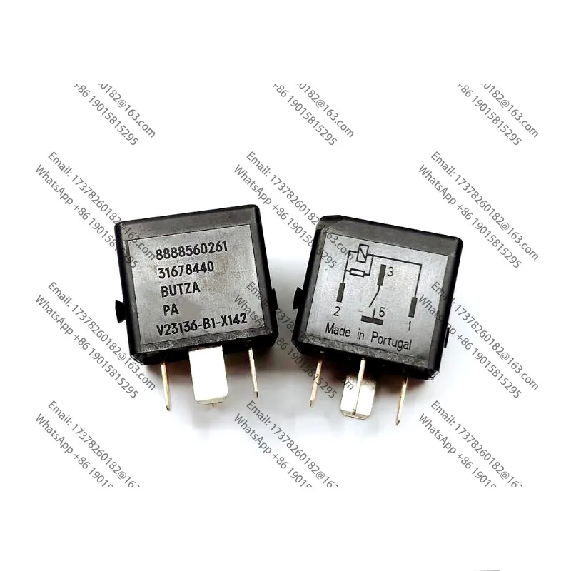 

NEW V23136-B1-X142 V23136 B1 X142 V23136B1X142 12VDC DC12V 12V relay 4PIN