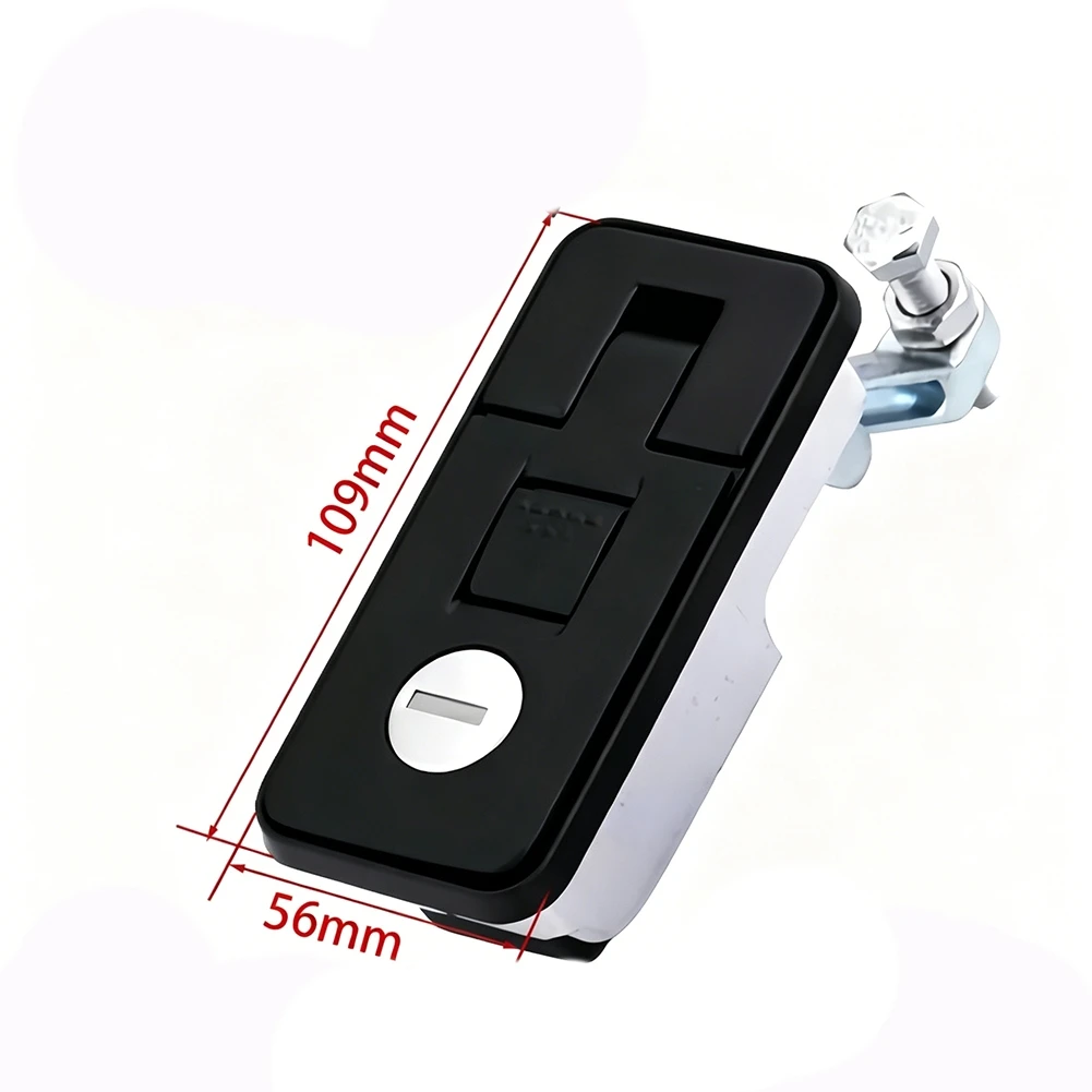 Zinc Alloy Compression Latch for RV Cabinet Door Drawer Lock Black Green Finish Small Large 1 x Latch 2 x Keys